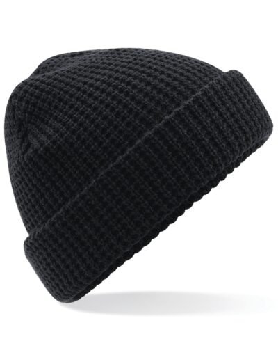 Beechfield Classic Waffle Knit Beanie HEADWEAR - Beanie Hat | Xcel UK