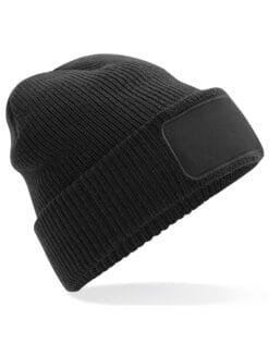 B440 Beechfield  Thinsulateâ„¢ Patch Beanie HEADWEAR