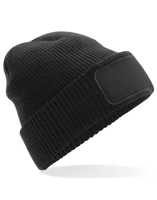 Beechfield Thinsulateâ„¢ Patch Beanie HEADWEAR - Beanie Hat | Xcel UK