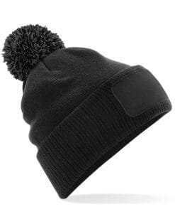 B443 Beechfield  SnowstarÂ® Patch Beanie HEADWEAR