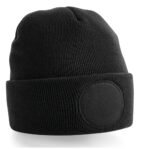 Beechfield Circular Patch Beanie HEADWEAR - Beanie Hat | Xcel UK