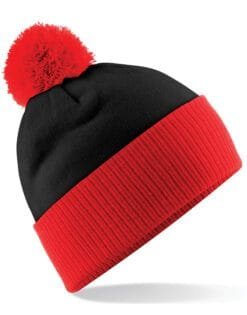 B451 Beechfield  SnowstarÂ® Two-Tone Beanie HEADWEAR