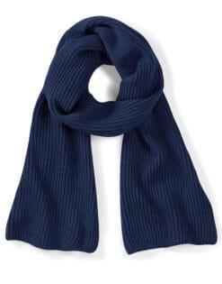B469 Beechfield  Metro Knitted Scarf HEADWEAR