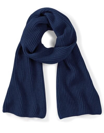 Beechfield Metro Knitted Scarf HEADWEAR | Xcel UK