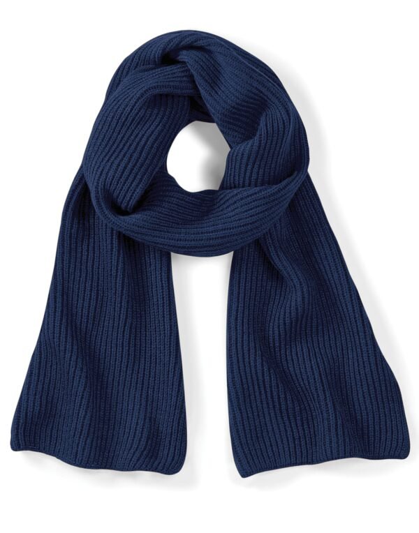 Beechfield Metro Knitted Scarf HEADWEAR | Xcel UK