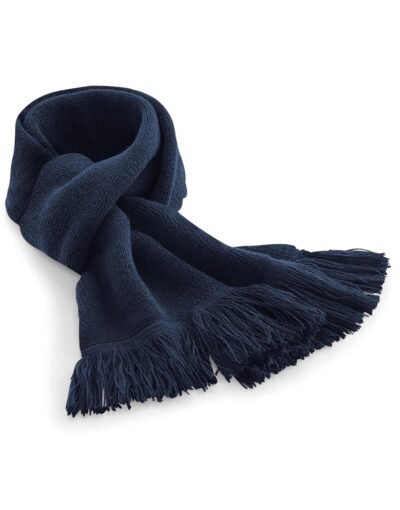 Beechfield Classic Knitted Scarf HEADWEAR | Xcel UK