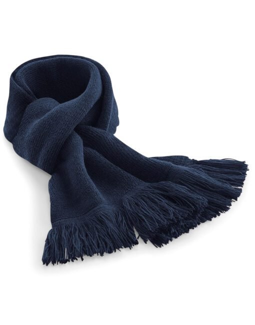 B470 Beechfield  Classic Knitted Scarf HEADWEAR