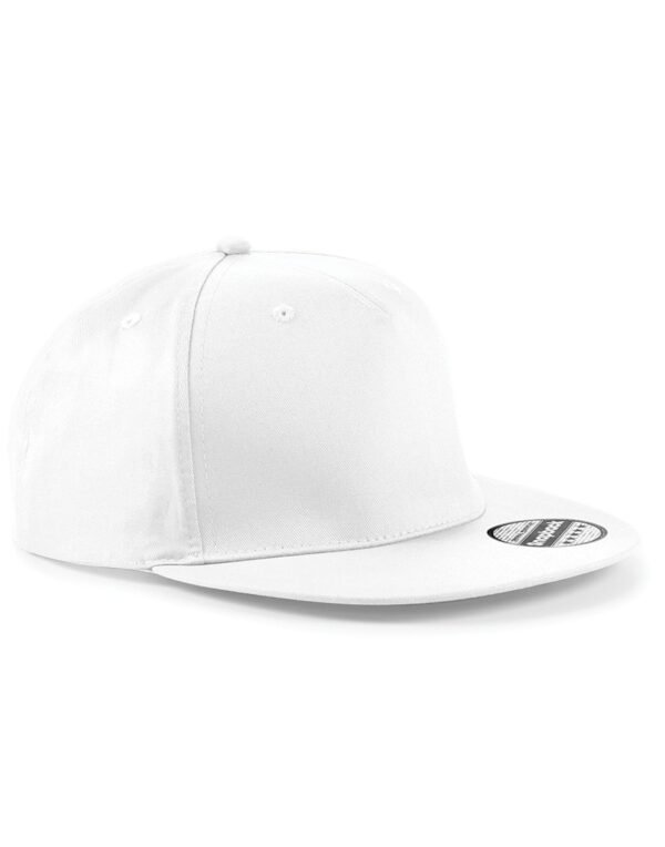 Beechfield 5 panel Snapback Rapper Cap HEADWEAR | Xcel UK