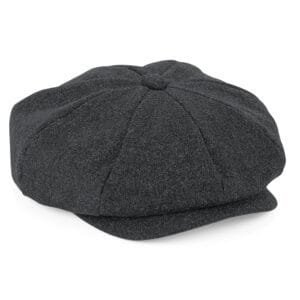 Beechfield Melton Wool Baker Boy Cap HEADWEAR