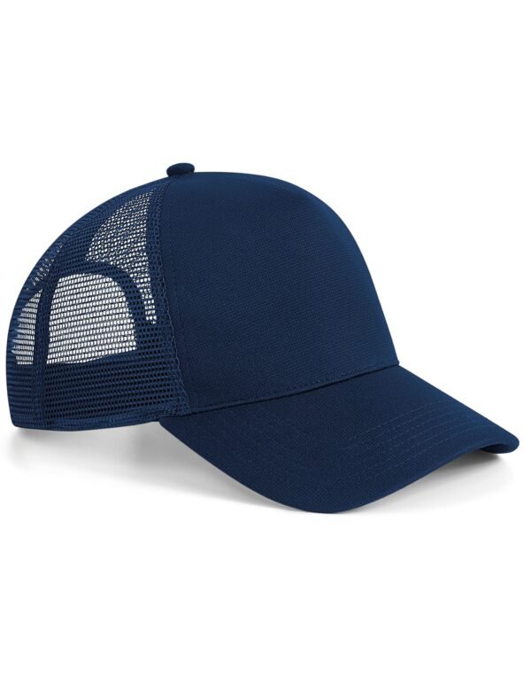 Beechfield Microknit Snapback Trucker HEADWEAR | Xcel UK