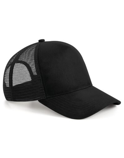 Beechfield Suede Snapback Trucker HEADWEAR | Xcel UK