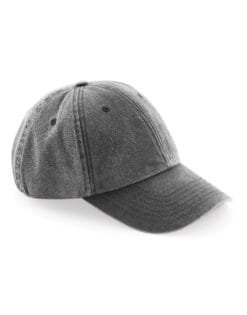 B655 Beechfield  Low Profile Vintage Cap\
 HEADWEAR