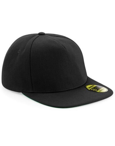 Beechfield Original Flat Peak Snapback HEADWEAR | Xcel UK