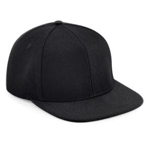 Beechfield Original Flat Peak 6 Panel Snapback HEADWEAR