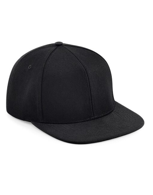 B661 Beechfield  Original Flat Peak 6 Panel Snapback HEADWEAR