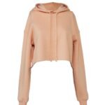 Bella Women's Cropped Fleece Hoodie - Sweatshirt | Xcel UK