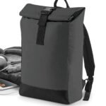 Bagbase Reflective Roll-Top Backpack - Bags | Xcel UK