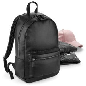 Bagbase Faux Leather Fashion Backpack