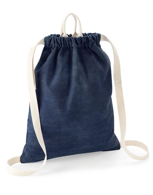 BG642 Bagbase Denim Gymsac Bags