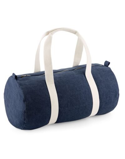 Bagbase Denim Barrel Bag - Bags | Xcel UK