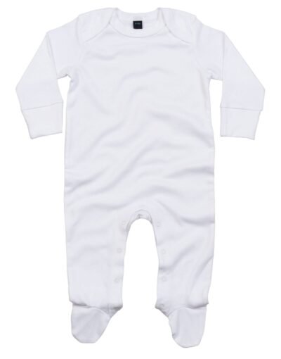 Babybugz Baby Sleepsuit with Scratch Mitt - Babywear | Xcel UK