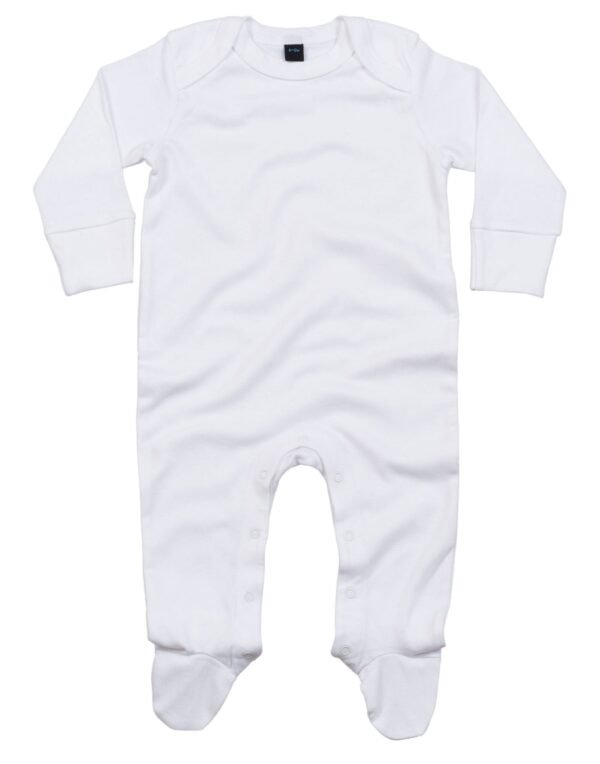 Babybugz Baby Sleepsuit with Scratch Mitt - Babywear | Xcel UK