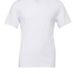 Bella Canvas Unisex Jersey S/S V-Neck Tee - T-Shirt | Xcel UK