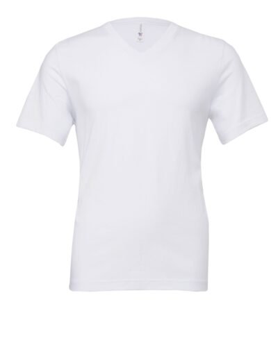 Bella Canvas Unisex Jersey S/S V-Neck Tee - T-Shirt | Xcel UK