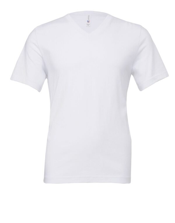 Bella Canvas Unisex Jersey S/S V-Neck Tee - T-Shirt | Xcel UK