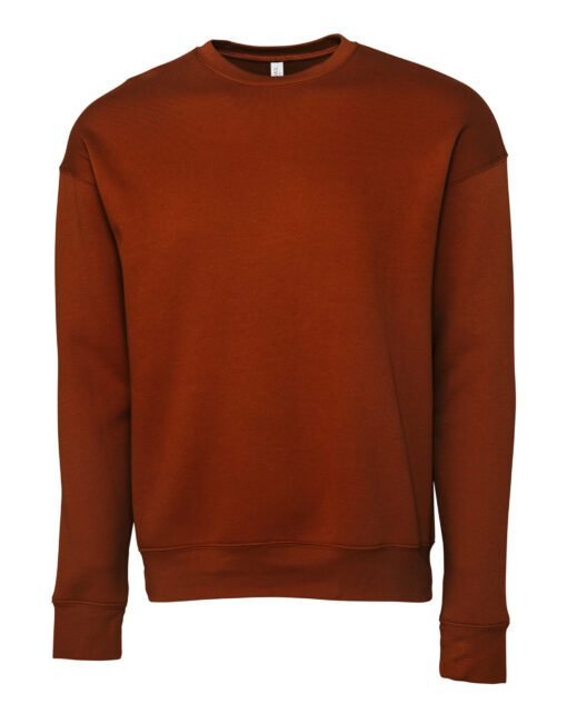 CA3945 Bella Unisex Drop Shoulder Fleece Outerwear
