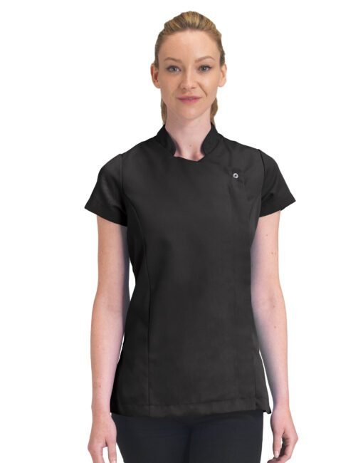 DA75 Dennys Beauty Tunic Asymmetric Zip Fastening\
Hospitallity