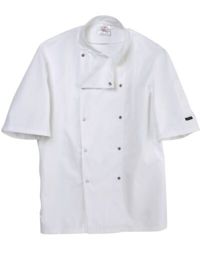 Dennys Short Sleeve Chef's Jacket - Hospitality | Xcel UK