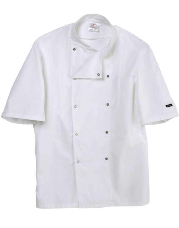Dennys Short Sleeve Chef's Jacket - Hospitality | Xcel UK