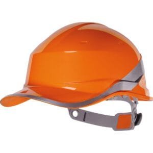 Delta Plus Hi-Vis Baseball Safety Helmet HEADWEAR