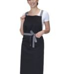 Dennys Cross Back Bib Apron - Hospitality | Xcel UK