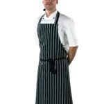Dennys Large Cotton Striped Apron - Hospitality | Xcel UK