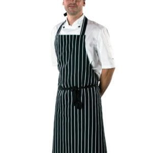 Dennys Large Cotton Striped Apron