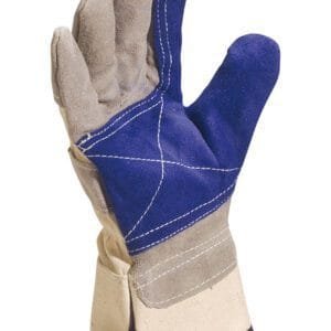 Delta Plus Cowhide Split Leather Gloves