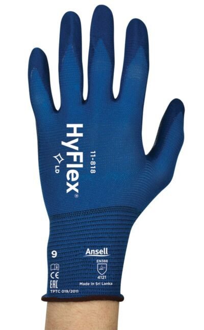 HYFLEX 11-818 GLOVE - Safety Gloves | Xcel UK