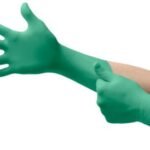 TOUCH N TUFF 92-605 PF NITRILE EXTENDED CUFF - Gloves Nitrile | Xcel UK