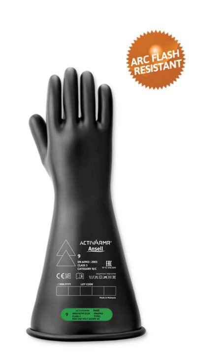 VOLTAGE ELECTRICAL INSULATING GLOVE (CLASS 3) - Safety Gloves | Xcel UK