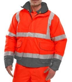 Beeswift Two-Tone Hi-Vis Bomber Jacket
