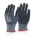 Beeswift Nitrile PU Mix Coated Gloves - Safety Gloves | Xcel UK