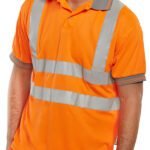 Beeswift Short Sleeve Hi-Vis Polo Shirt - High Visibility Polo Shirts | Xcel UK