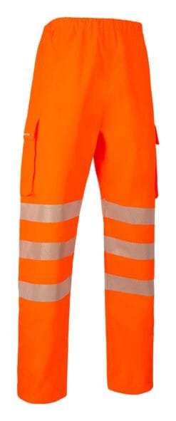 Beeswift Deltic Hi-Vis Ripstop Breathable and Waterproof Rail OverTrouser
