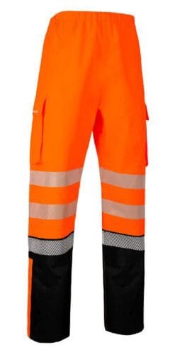 Beeswift Deltic Hi-Vis Two-Tone Ripstop Breathable and Waterproof Rail OverTrouser