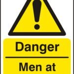 MEN AT WORK SIGN - Safety Signs Hazard Signs | Xcel UK