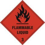 LIQUID 3 SIGN - Safety Signs Hazardous Warning Diamonds | Xcel UK