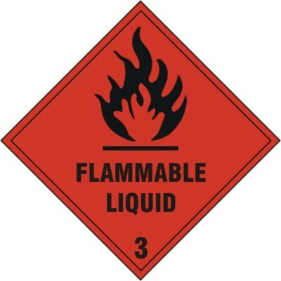 LIQUID 3 SIGN - Safety Signs Hazardous Warning Diamonds | Xcel UK