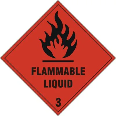 LIQUID 3 SIGN - Safety Signs Hazardous Warning Diamonds | Xcel UK